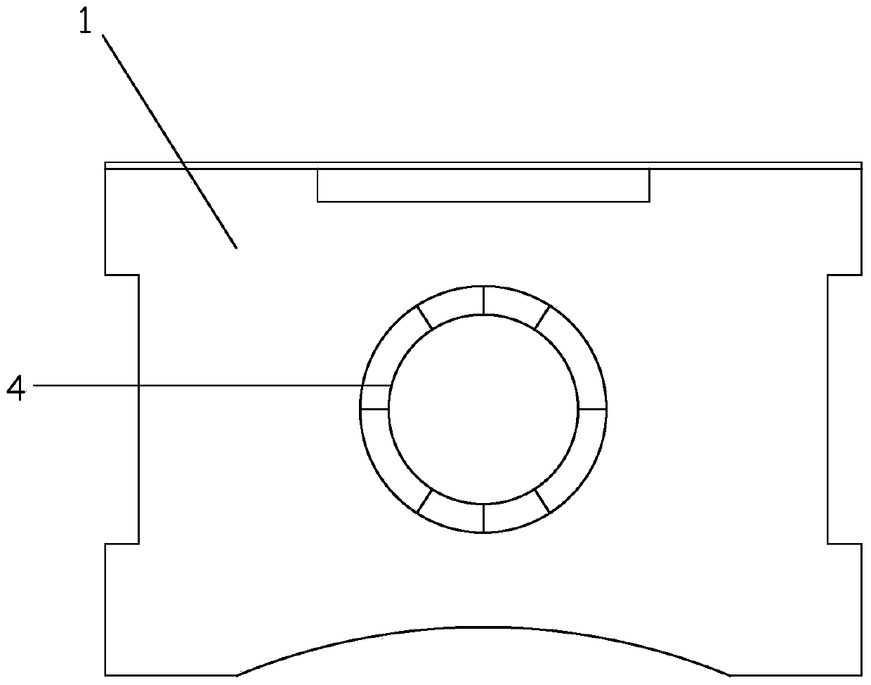 A high-precision vehicle steering gear bracket and its manufacturing method