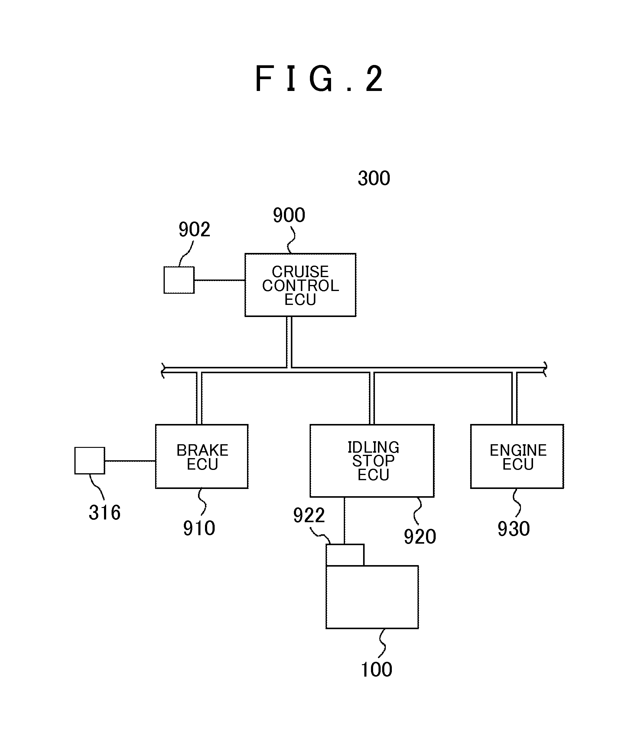 Control system for vehicle and control method therefor