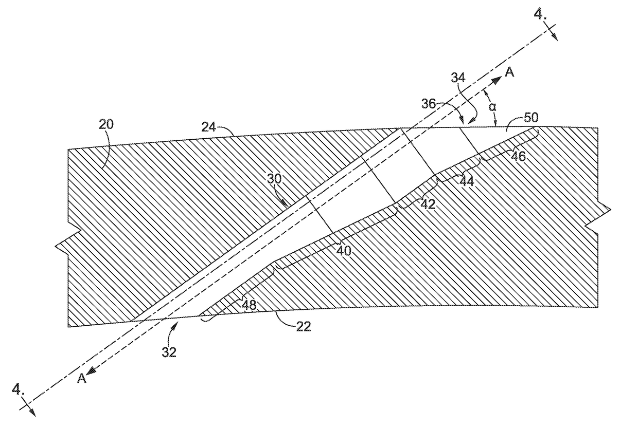 Airfoil cooling passageways for generating improved protective film