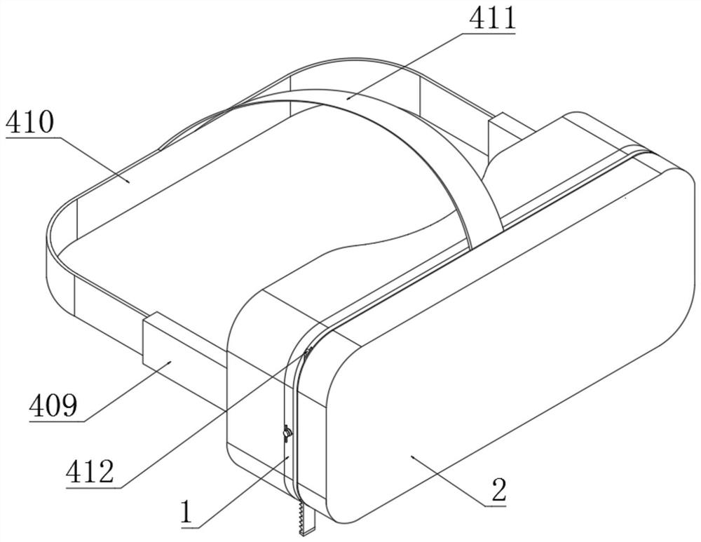 Head-mounted VR device and maintenance system