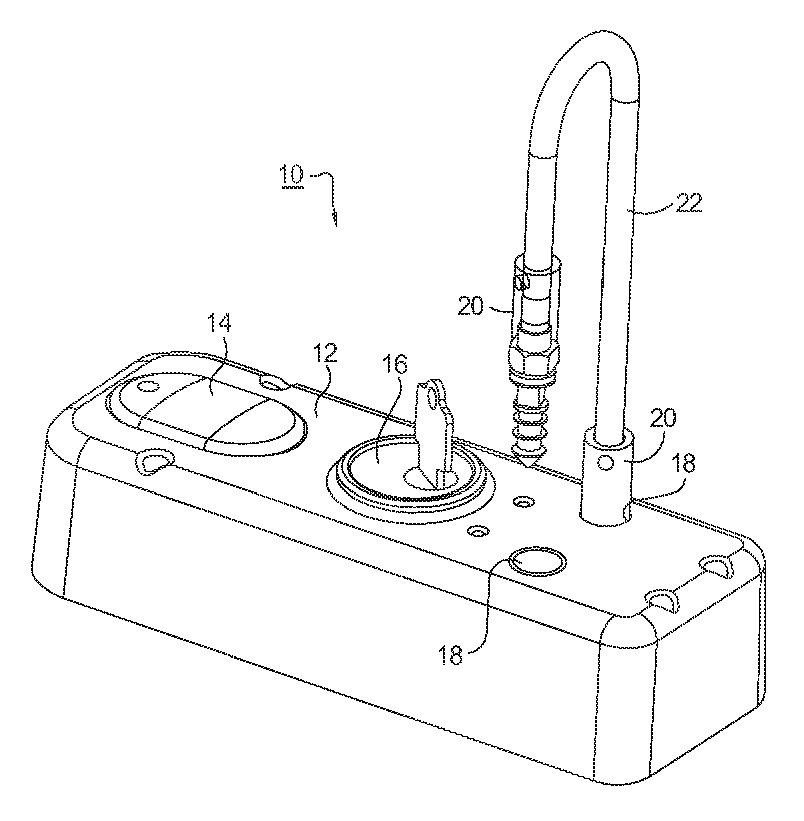 Electronic cable lock system