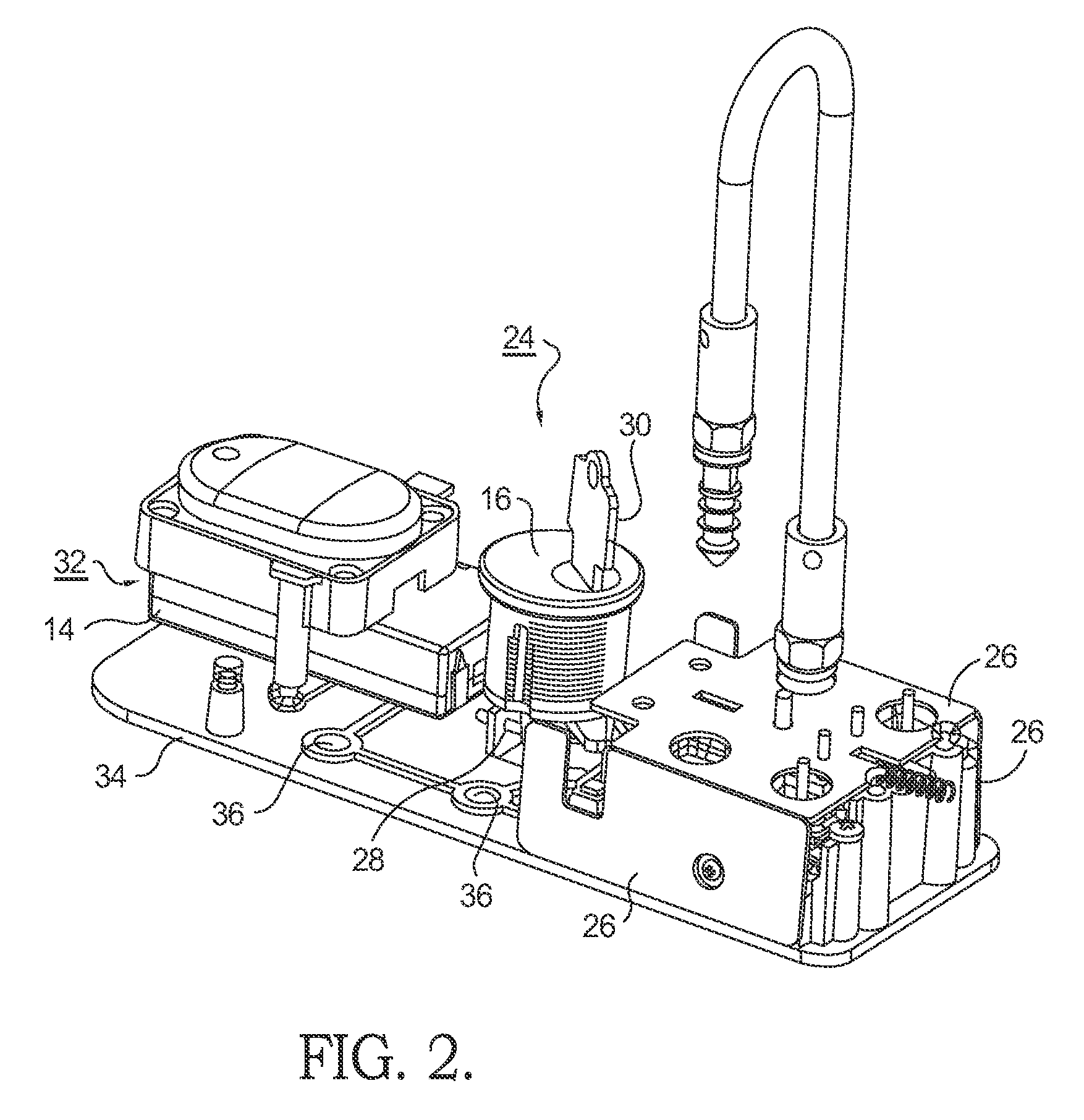 Electronic cable lock system