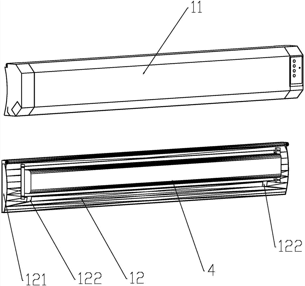 Exhaust device for decorating machine