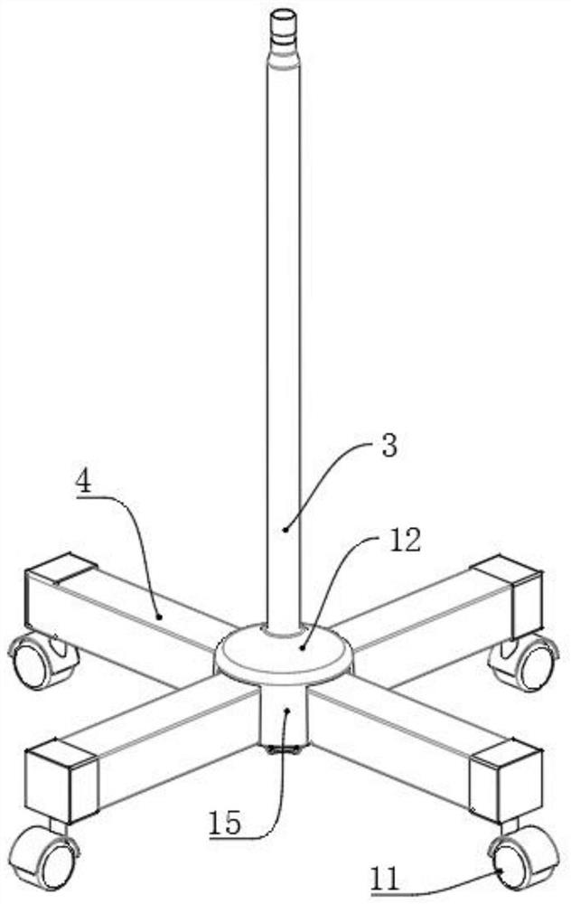Stable instrument tripod