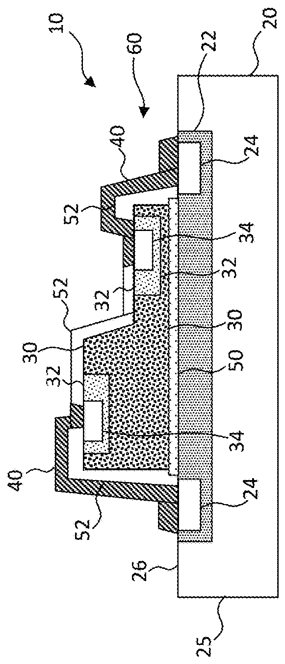 Micro-transfer-printed light-emitting diode device