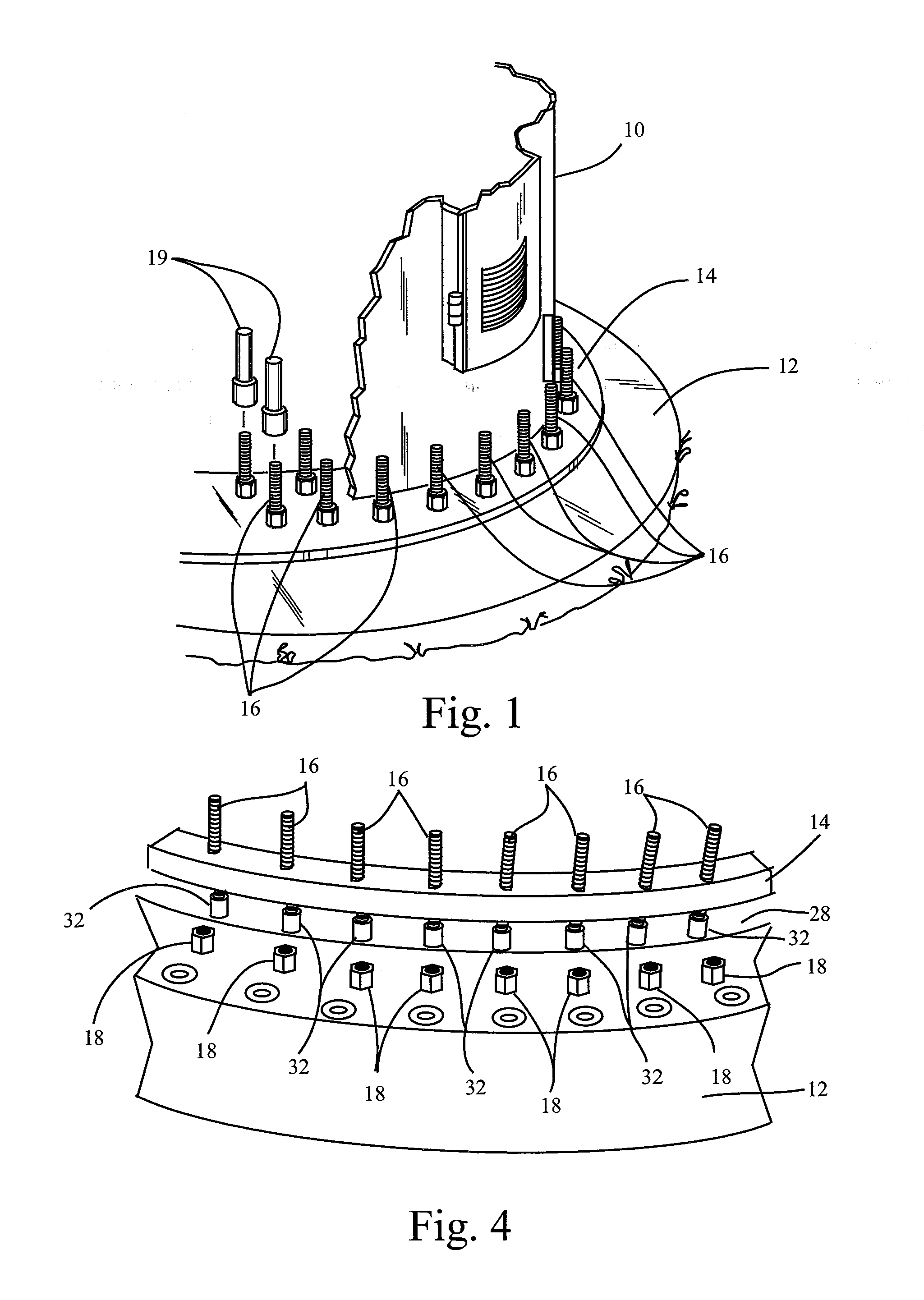 Wind Turbine Installation Comprising an Apparatus for Protection of Anchor Bolts and Method of Installation.