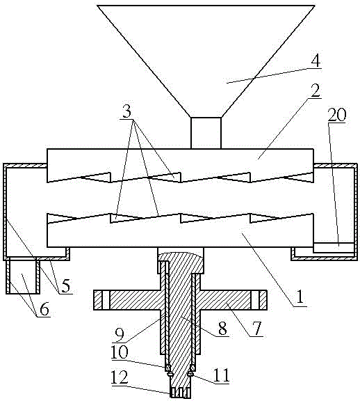 Production device and production process for preserved and spicy mustard