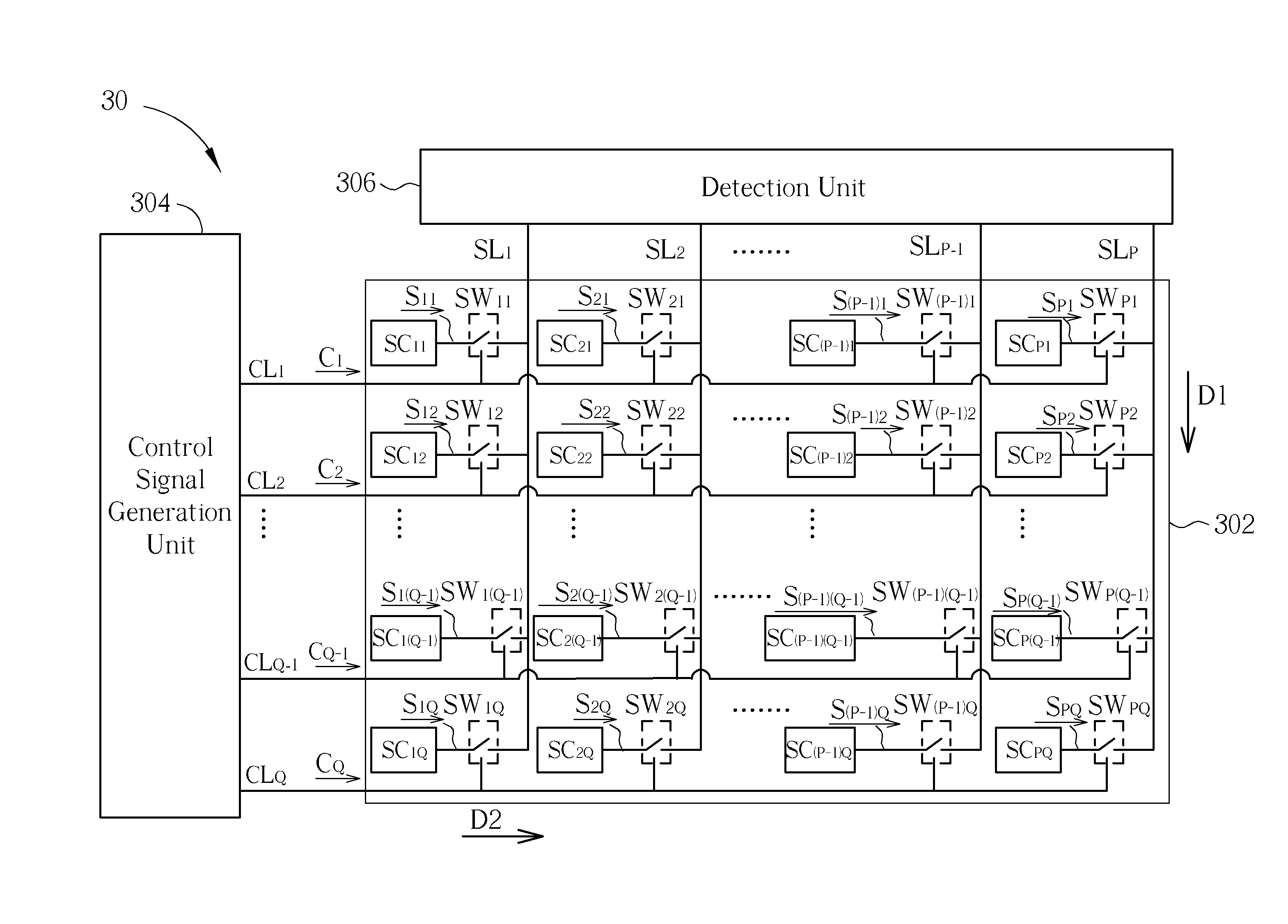 Capacitive Touch Sensing Apparatus and Detection Method Thereof