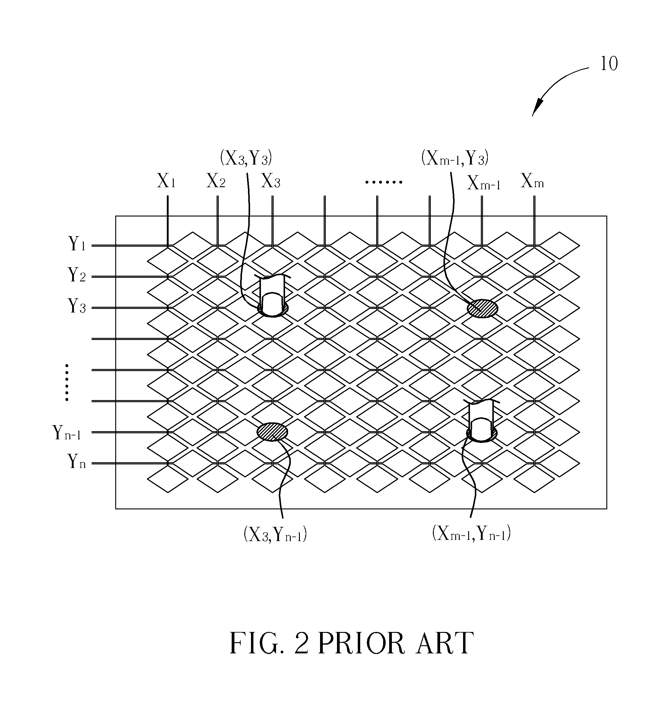 Capacitive Touch Sensing Apparatus and Detection Method Thereof