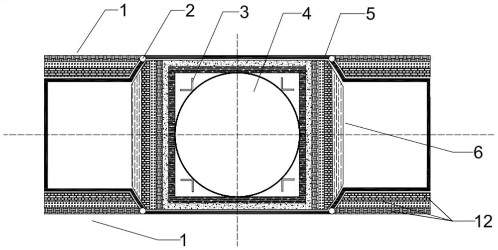 A container radiation protection device with variable shielding layer