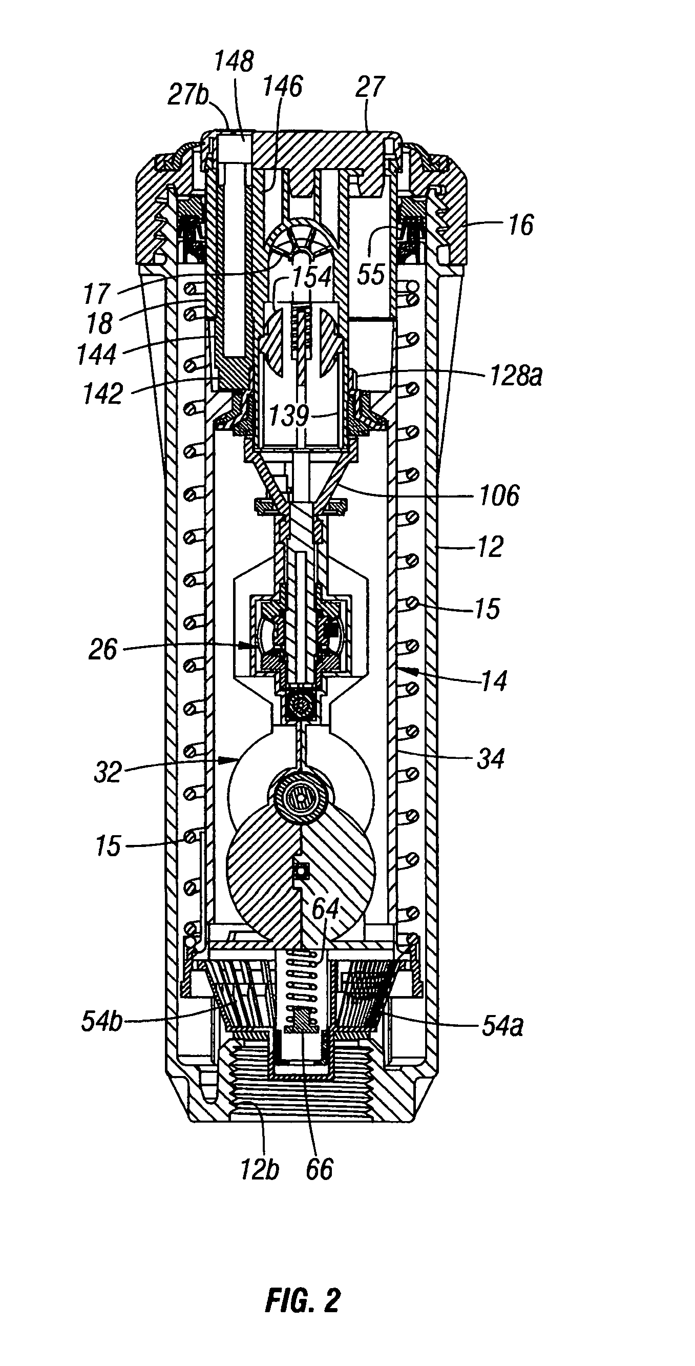 Rotor type sprinkler with reversing mechanism including sliding clutch and driven bevel gears