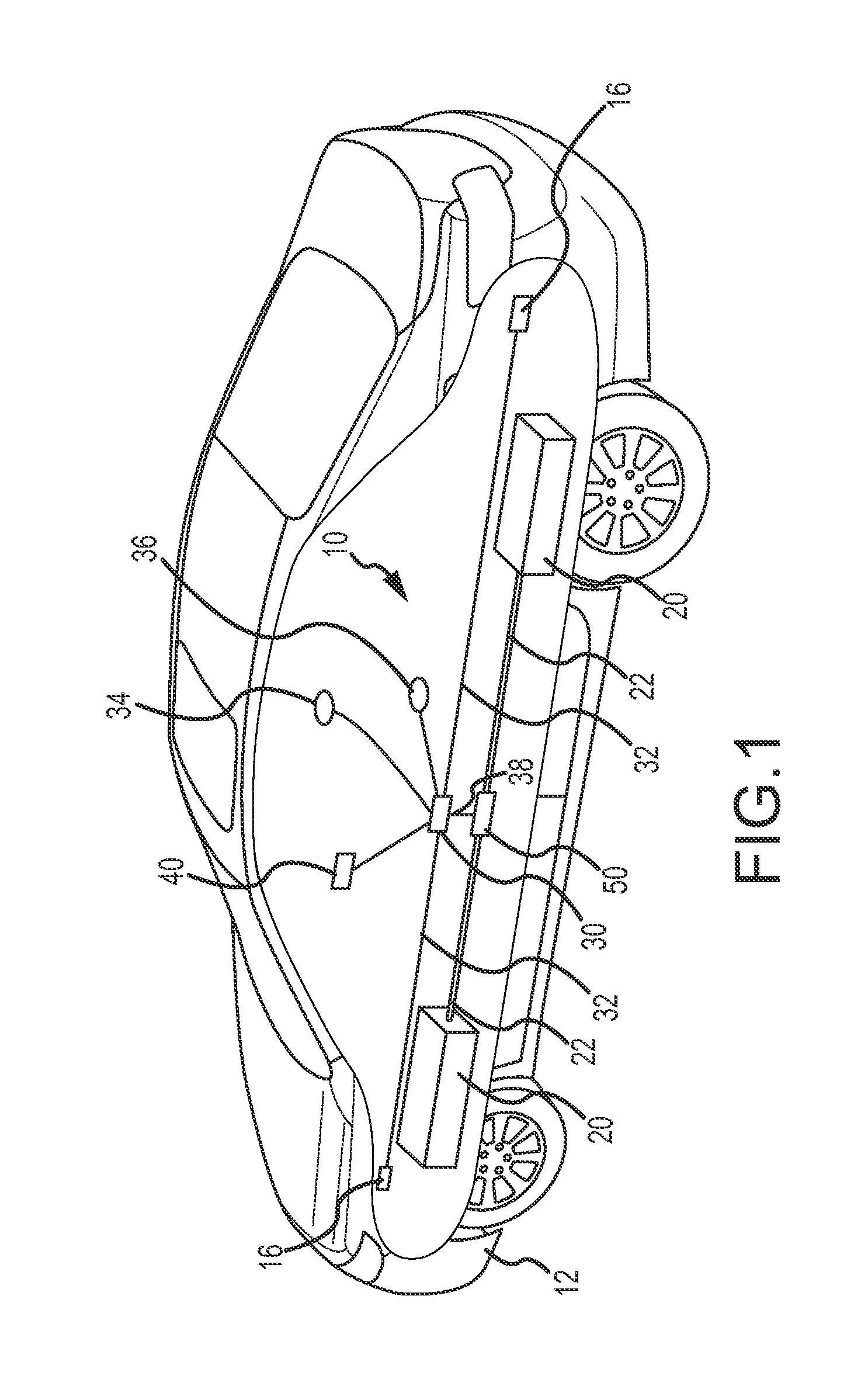 Fire suppression system for an onboard electrical energy source