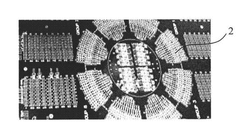 Device for debugging wafer-level test scheme under final test environment of automatic test device