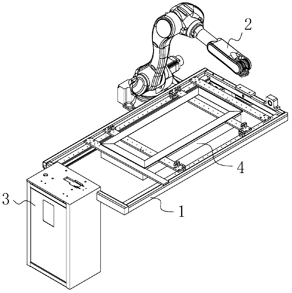 Robot welding tool device