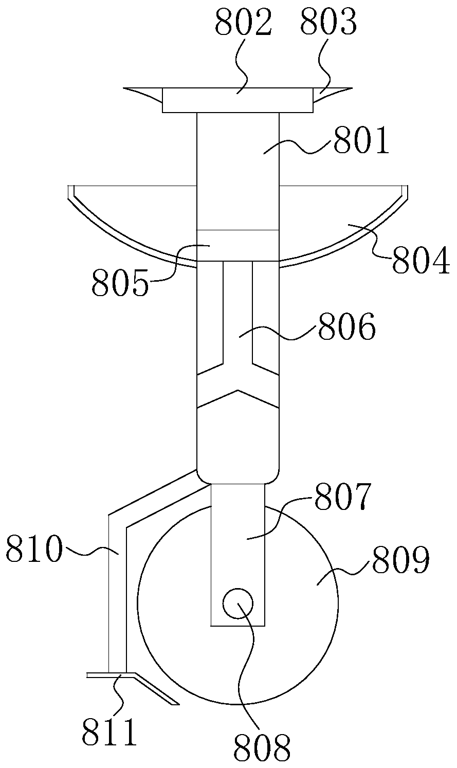 Robot welding tool device