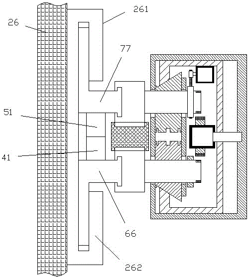 Noise-reduction type mounting assembly for LED display device