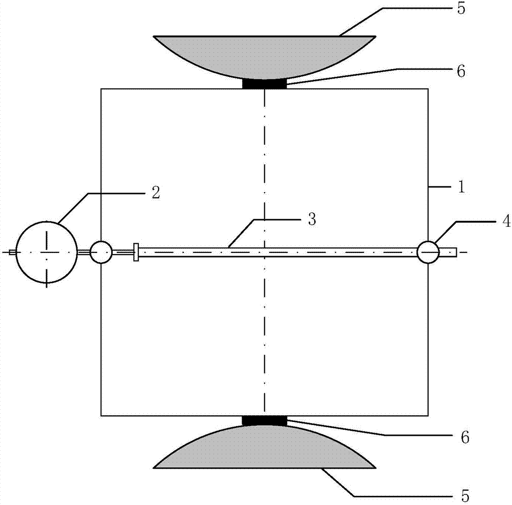 Method for measuring static elasticity modulus of concrete