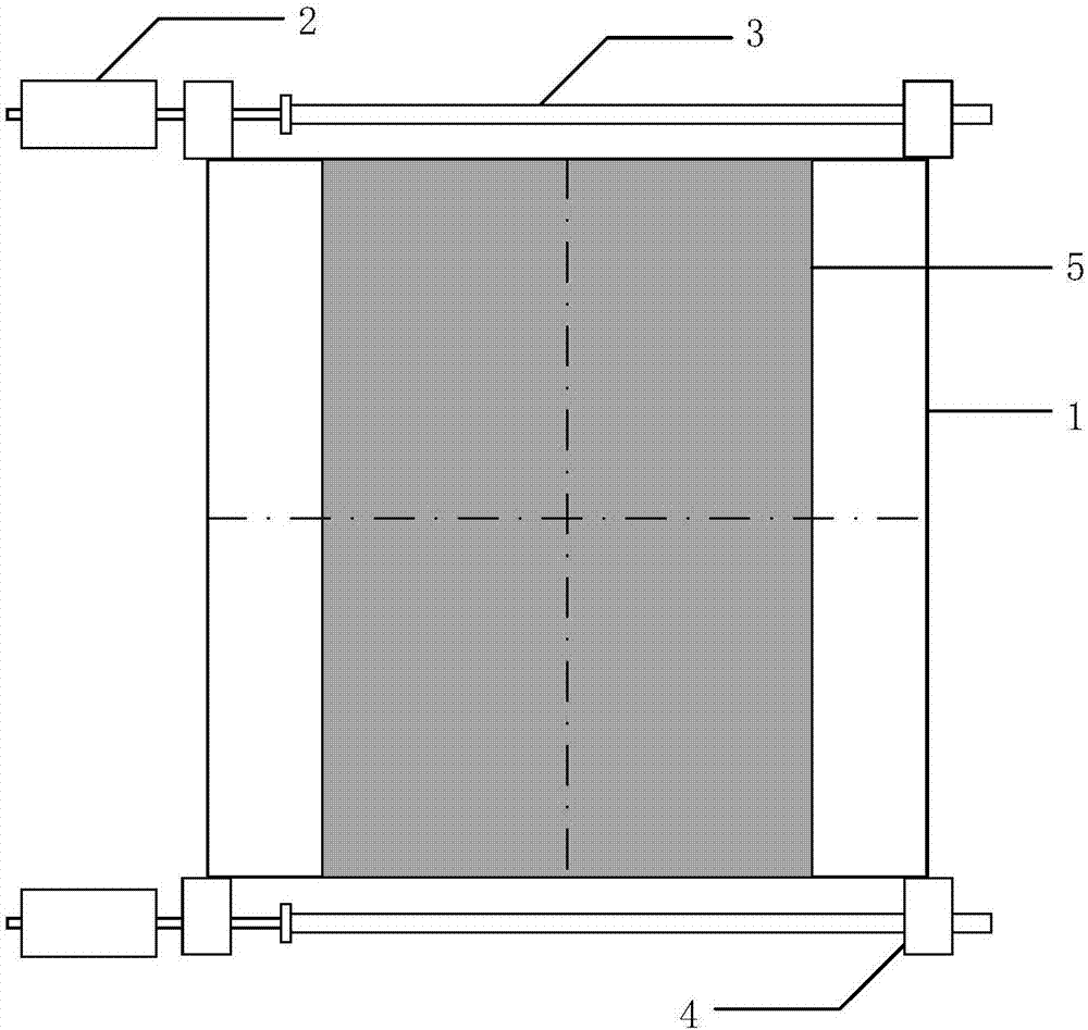 Method for measuring static elasticity modulus of concrete