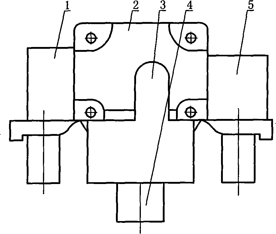 Cylinder body structure of compressor