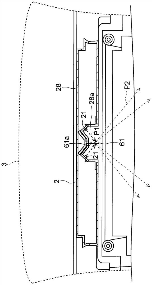 Air supply device and method for catching insects