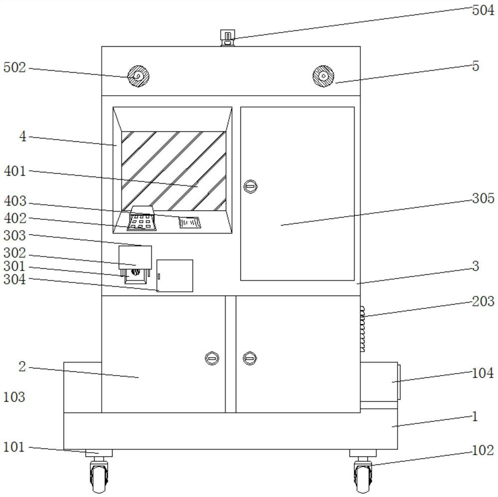 Intelligent management device for automobile key