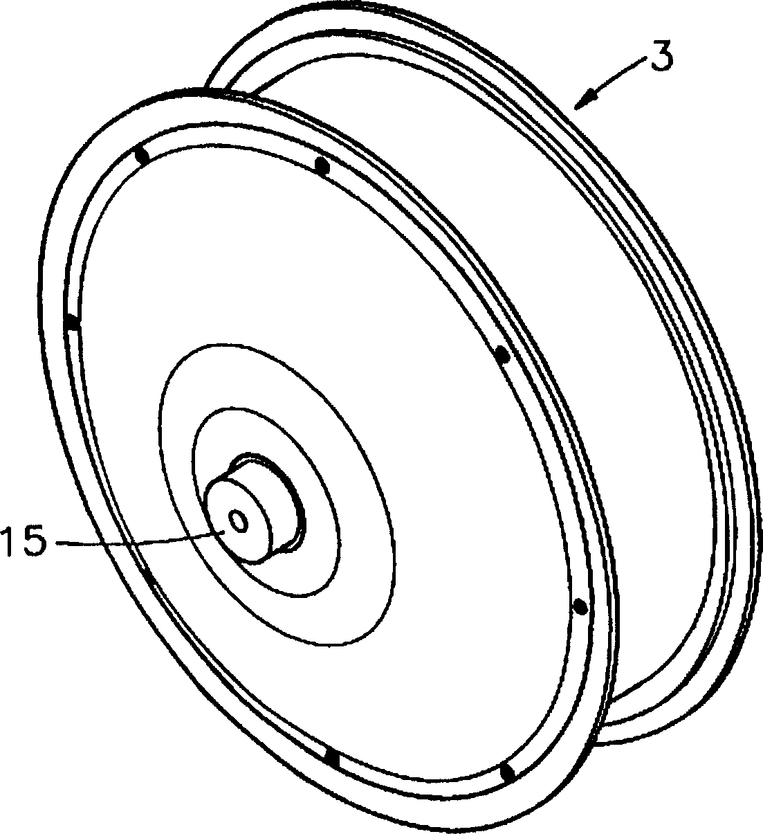 Auxiliary driving motor