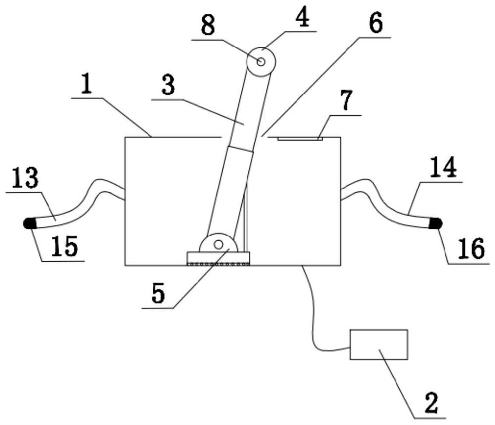 A cervical physiotherapy instrument