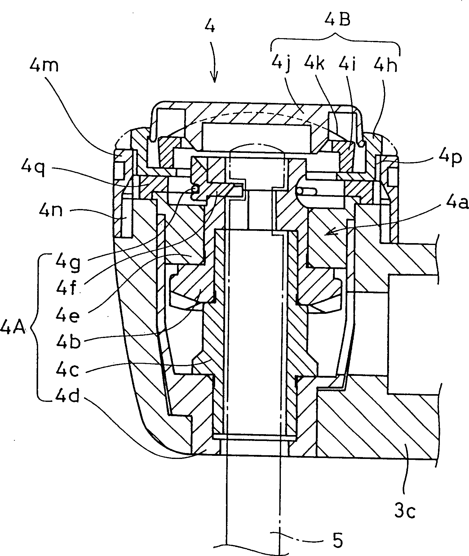 Headpiece having root canal length measurement function
