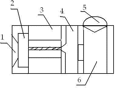 Crop straw forming device