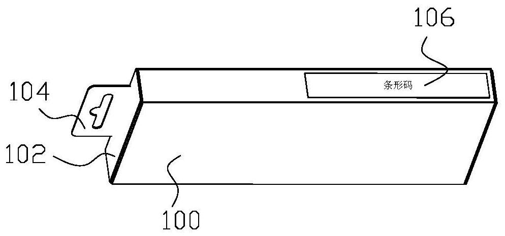 Labeling mechanism and labeling method for automatic packaging of electronic products