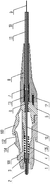 Optical fiber connector and assembly method thereof