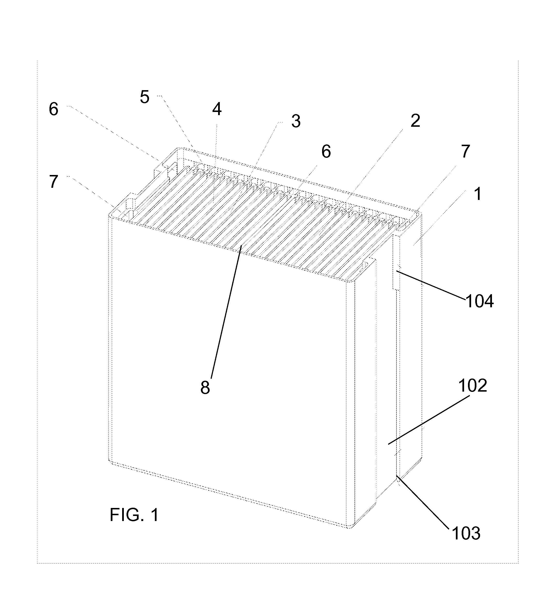 Battery structures