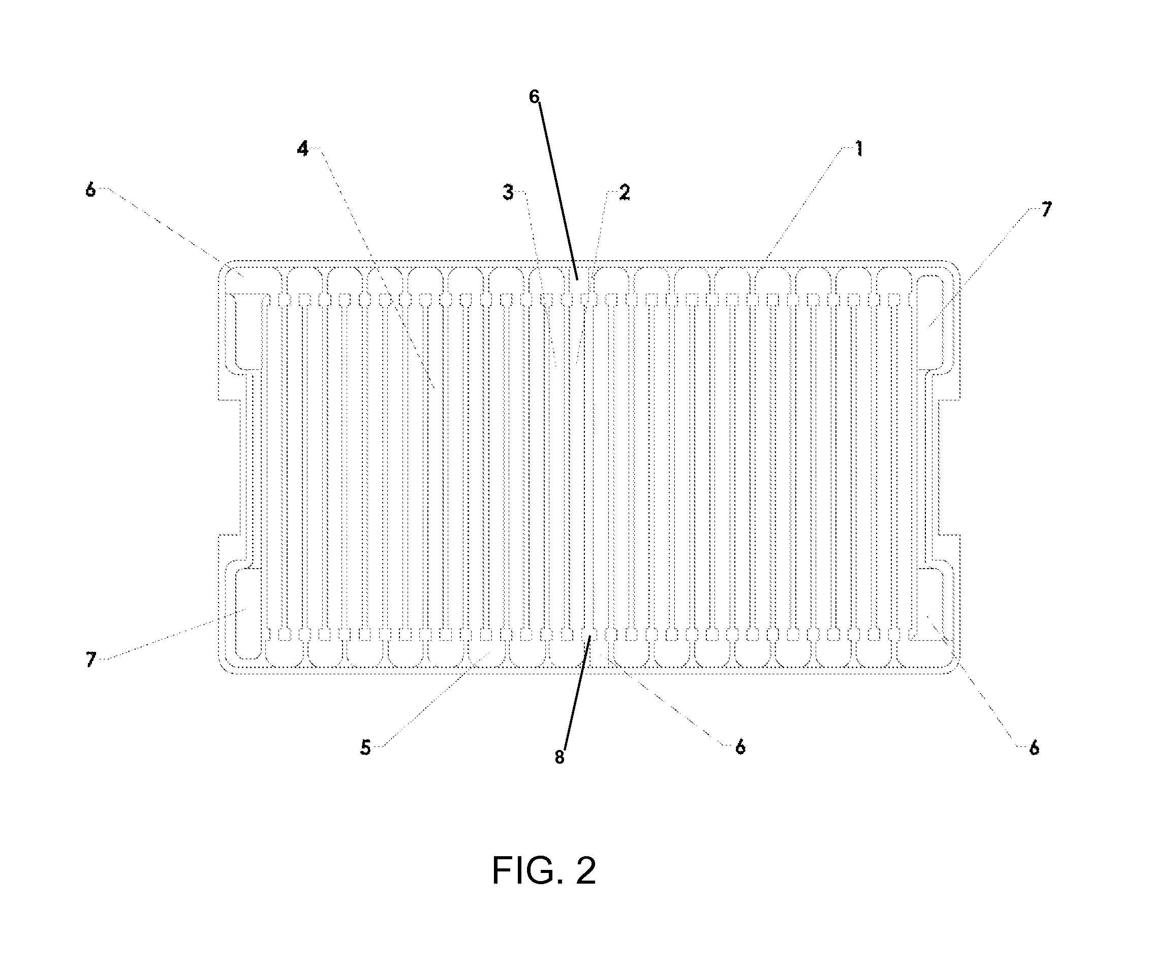 Battery structures