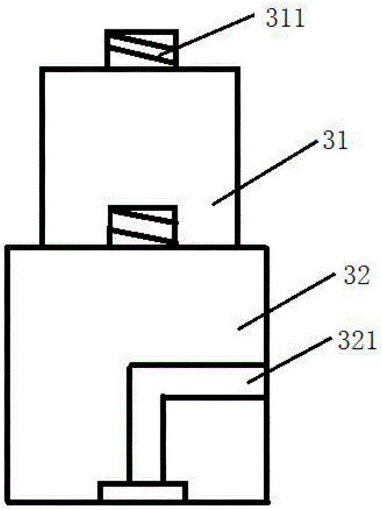 Point-contact loosening sandstone core model