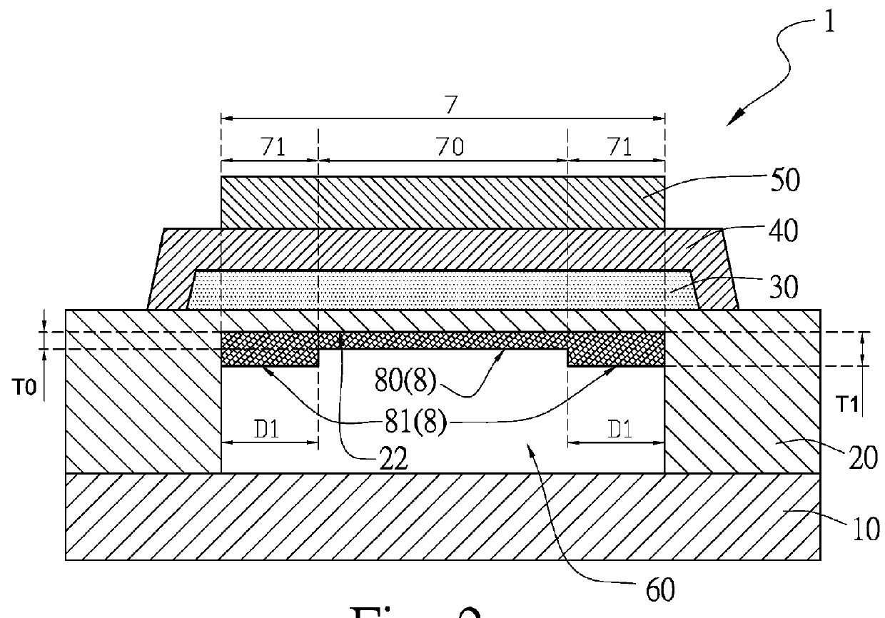 Bulk acoustic wave resonator with a mass adjustment structure and its application to bulk acoustic wave filter