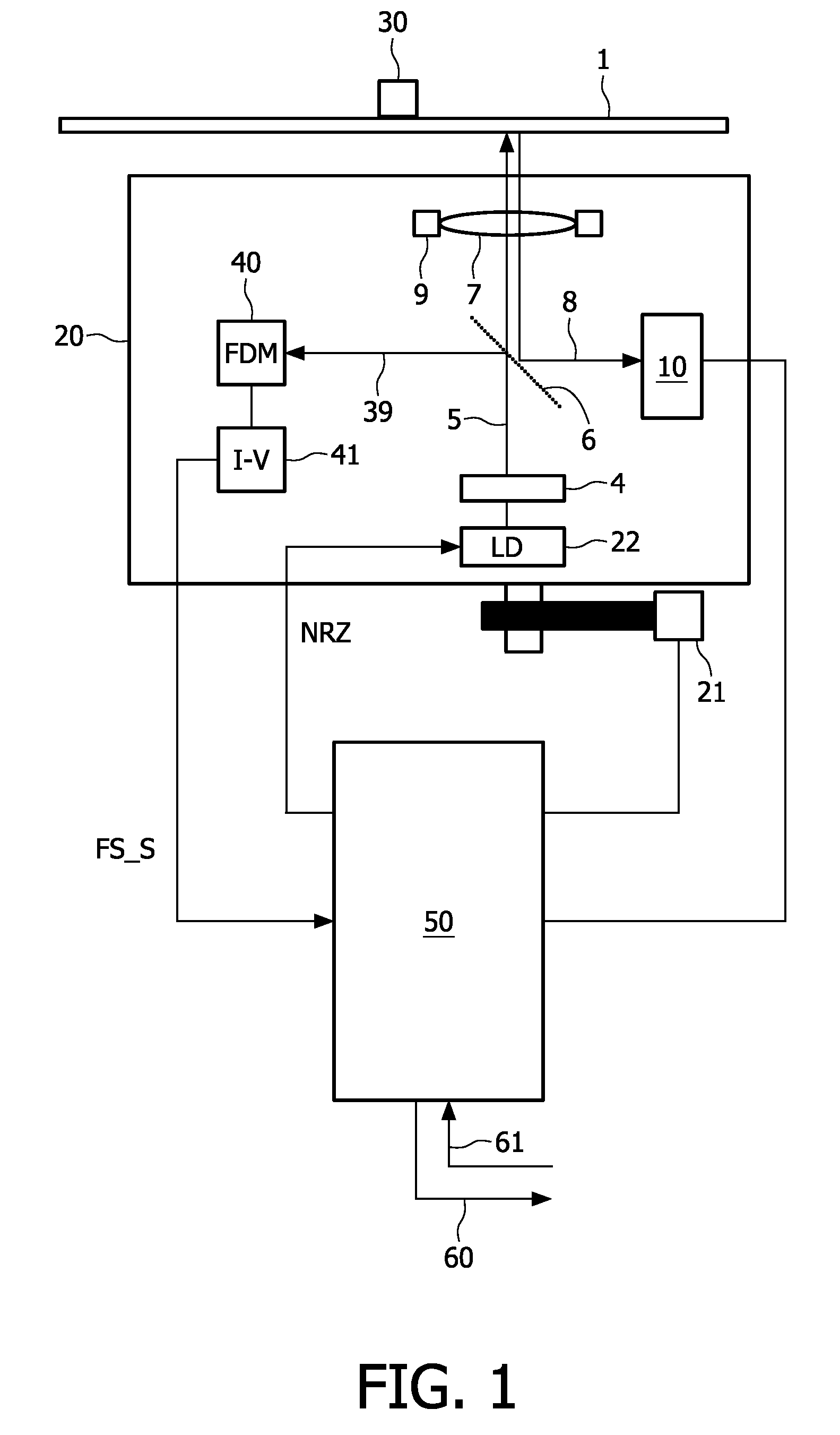 Optical drive with improved laser power control (LPC)