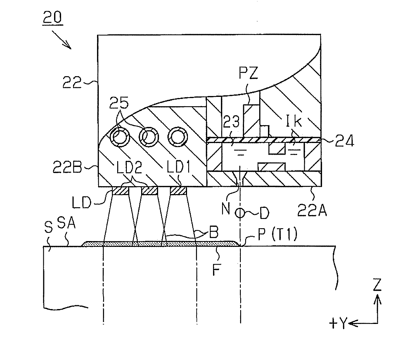 Droplet discharge head and droplet discharge device