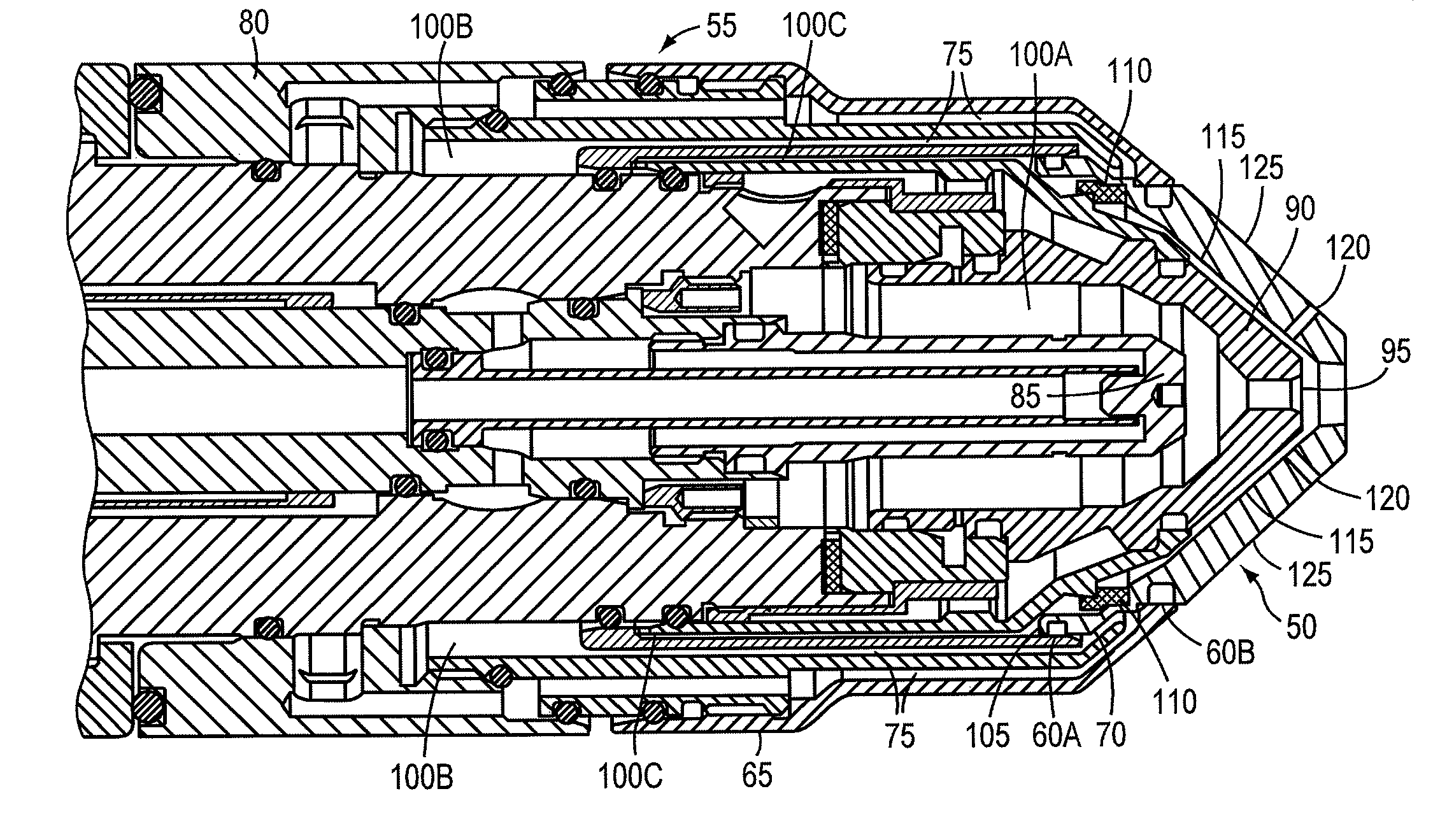 Apparatus and method for a liquid cooled shield for improved piercing performance