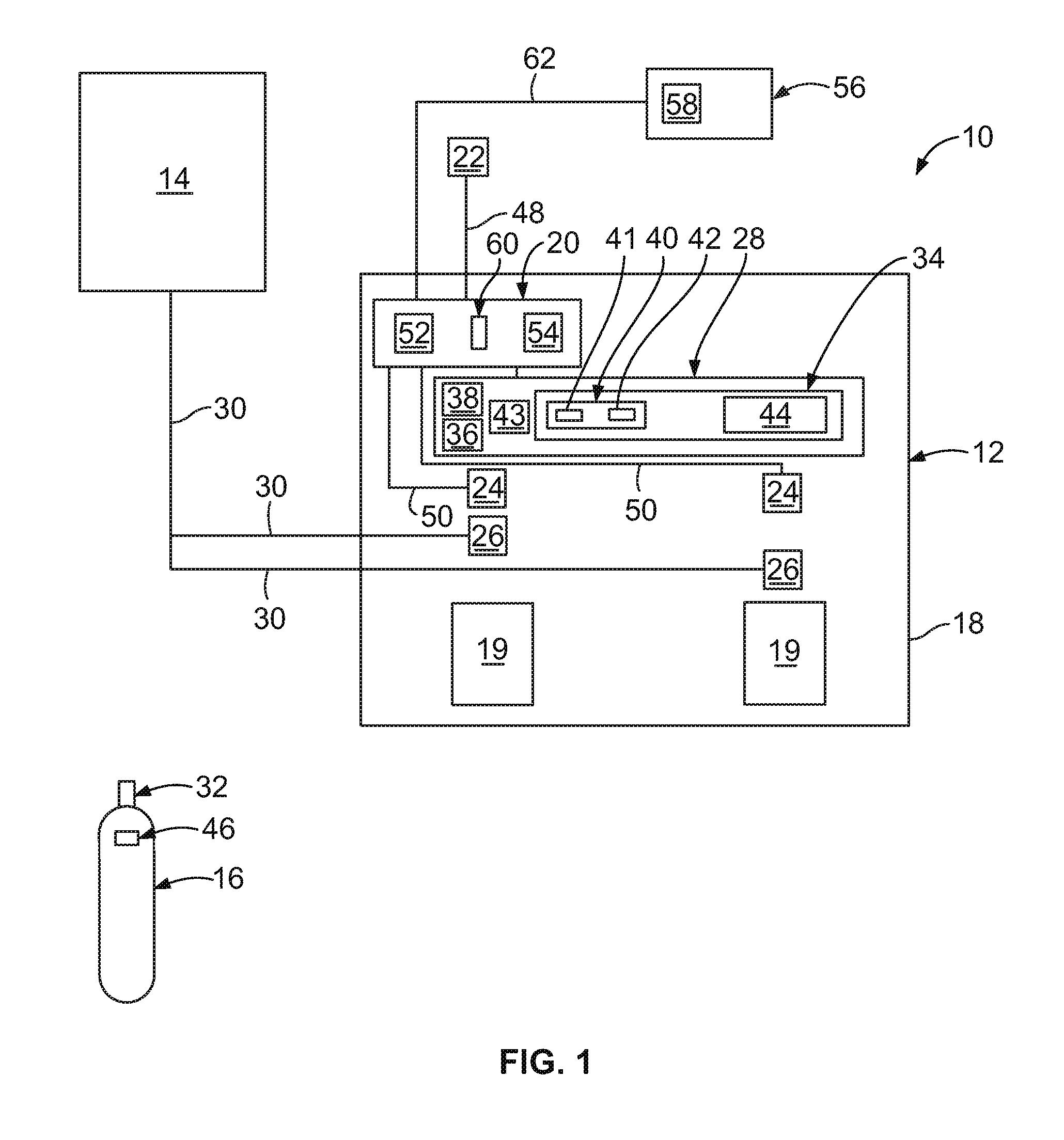 Method and system for filling a gas cylinder