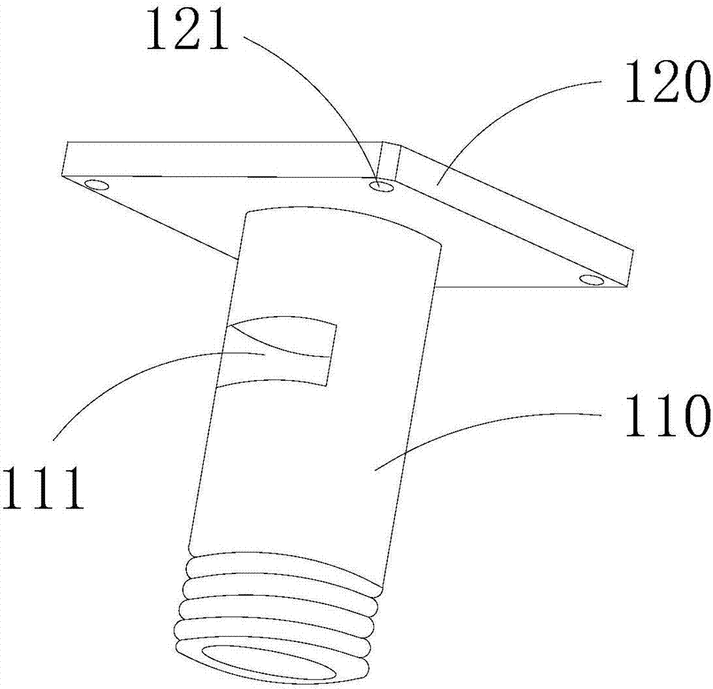 Laser cladding nozzle and laser cladding device and laser cladding method