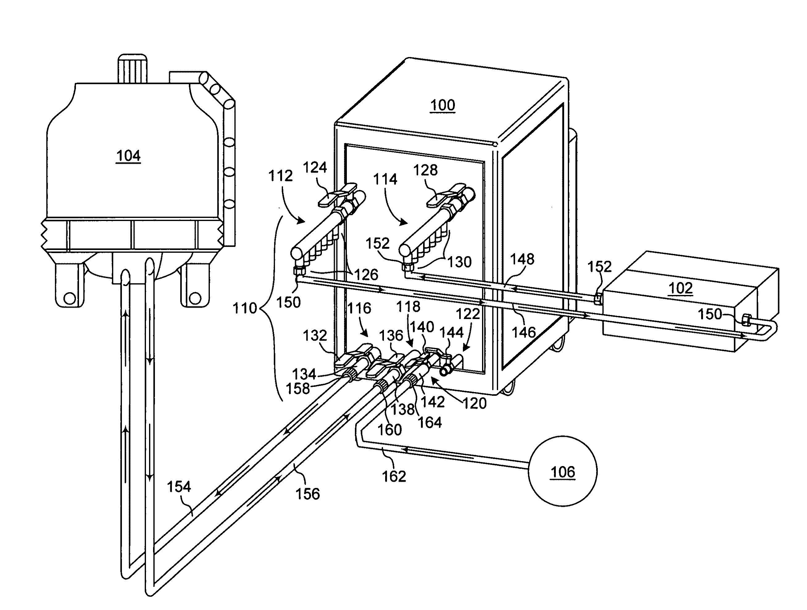 System and method for rapidly heating and cooling a mold