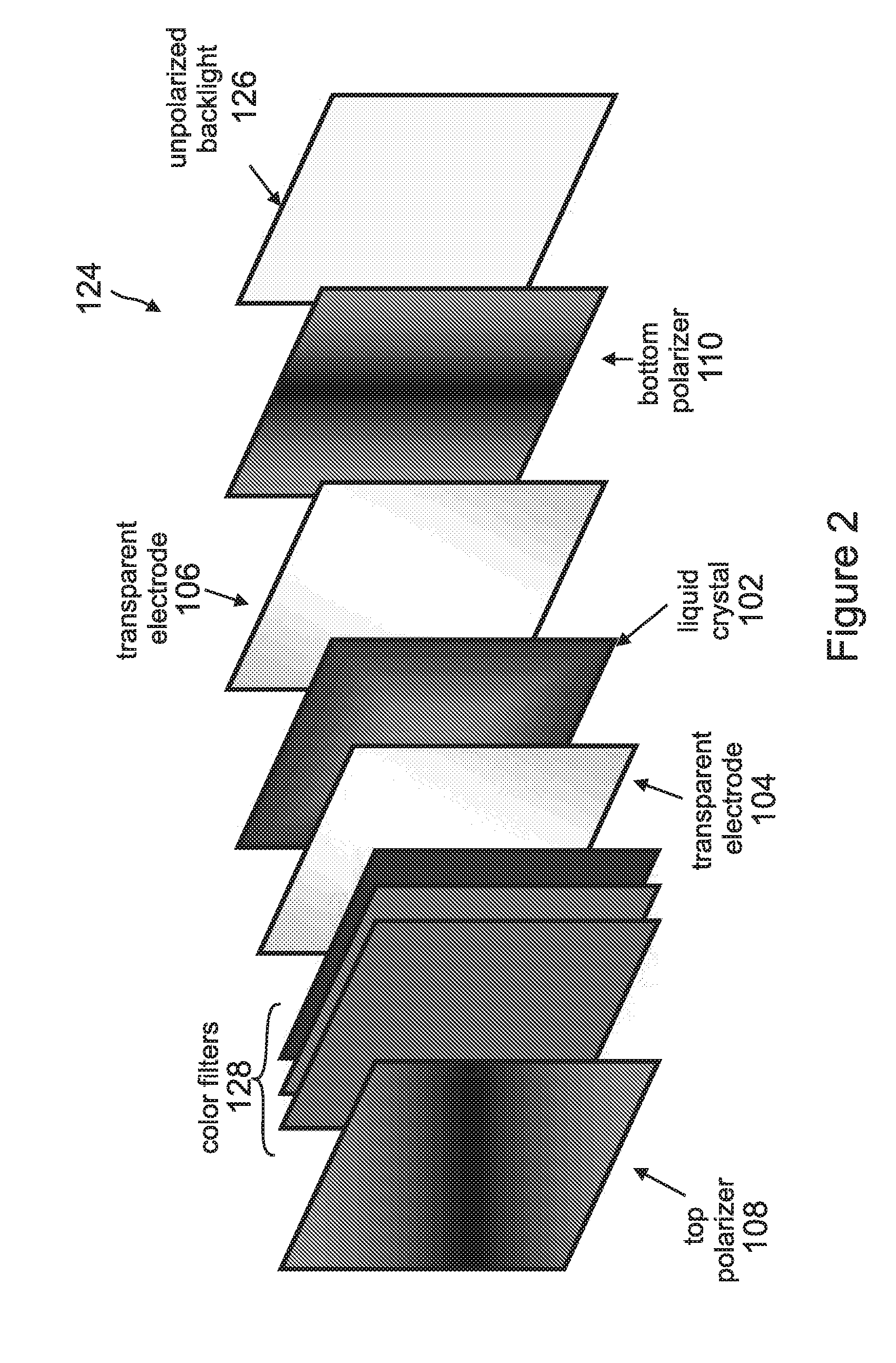 Linearly polarized backlight source in conjunction with polarized phosphor emission screens for use in liquid crystal displays