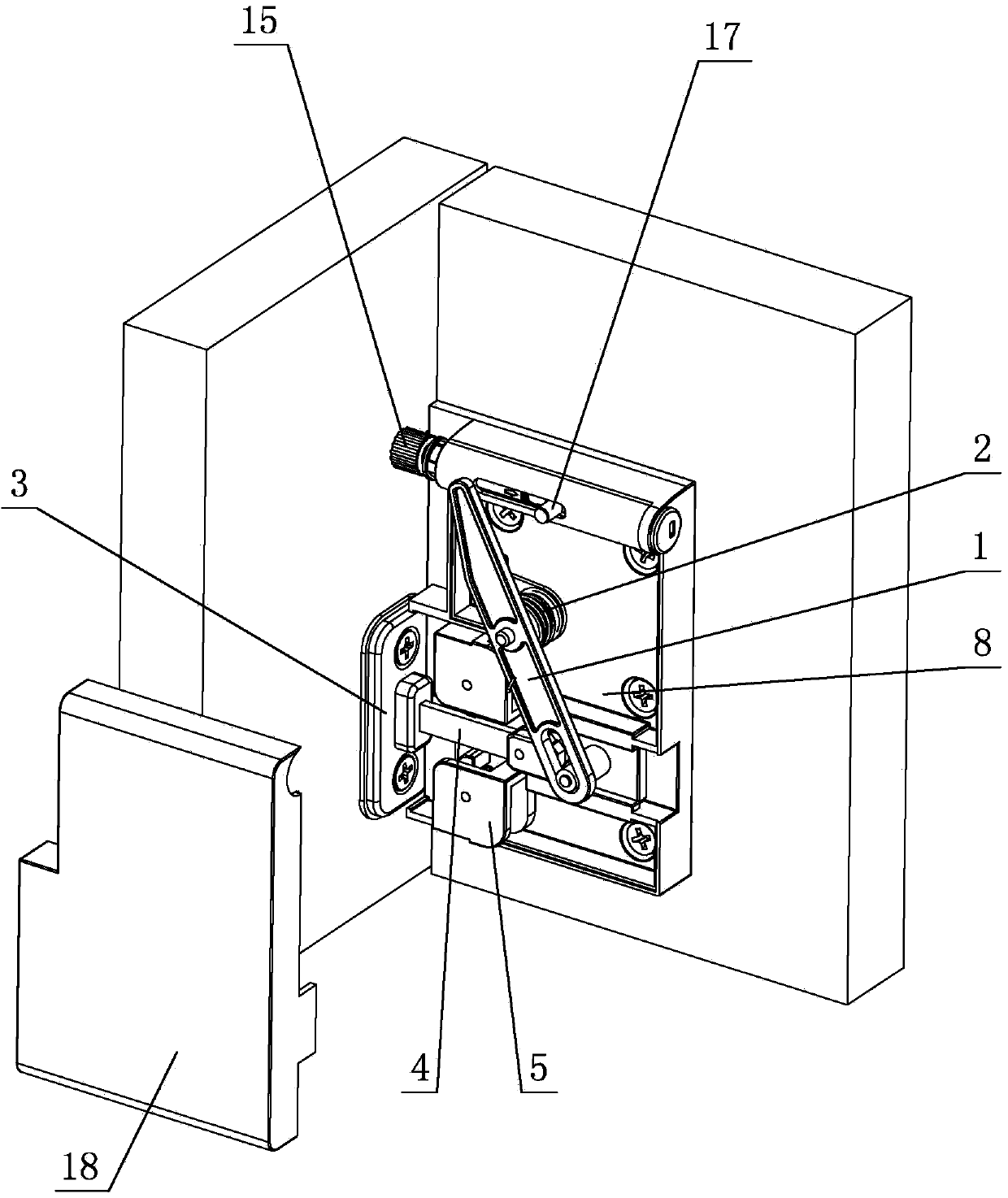 Automatic reset switch system for furniture