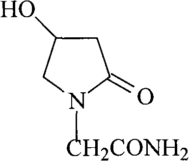 Preparation method of Oxiracetam
