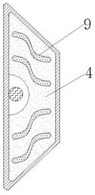 Heat-resistant and pressure-resistant solar reflective glass spike and preparation method thereof