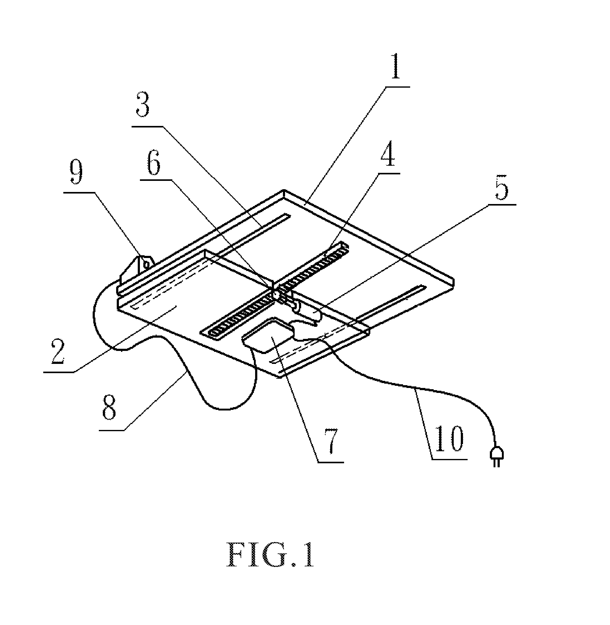 Mobile Platform Structure Able to Vary Viewing Focal Length