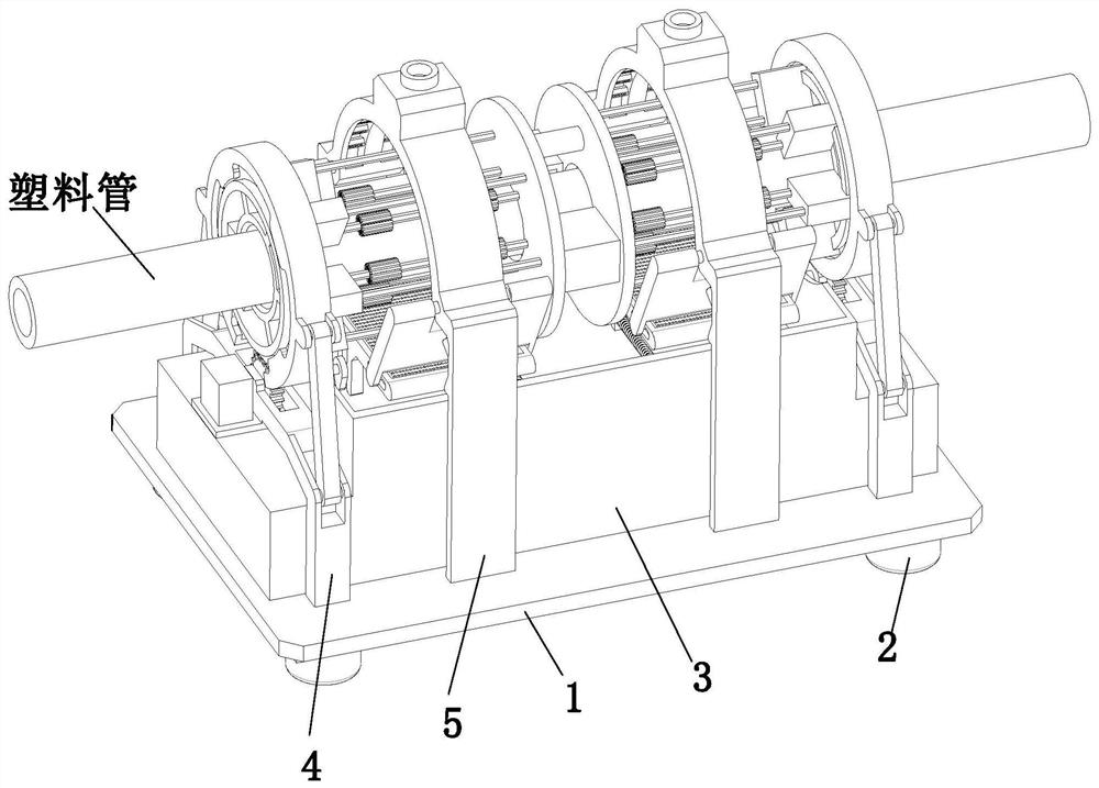 Polyethylene plastic pipe manufacturing and processing technology