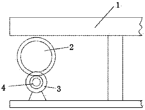Transmission mechanism of fruit stone extractor