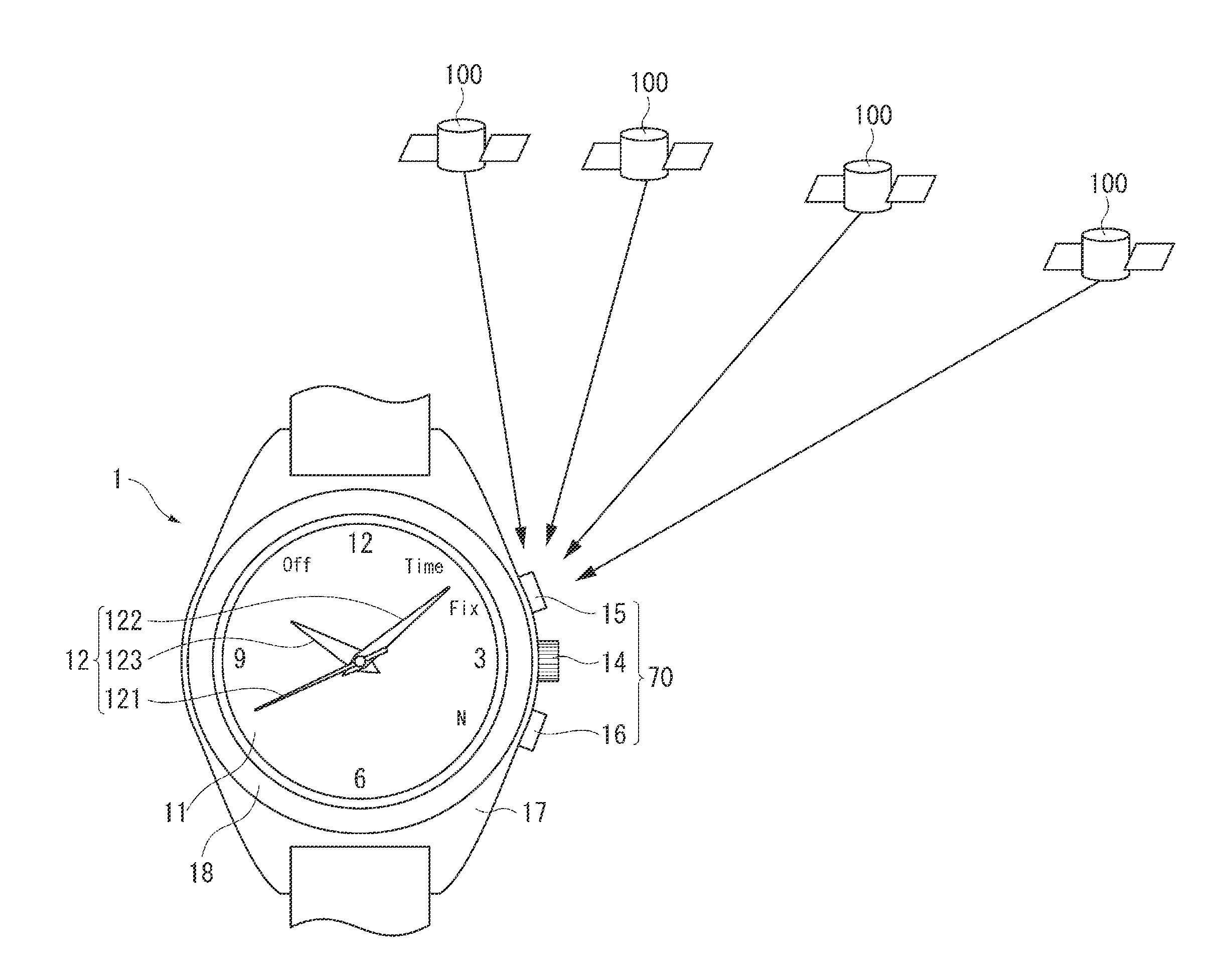 Electronic Timepiece And Method Of Controlling An Electronic Timepiece