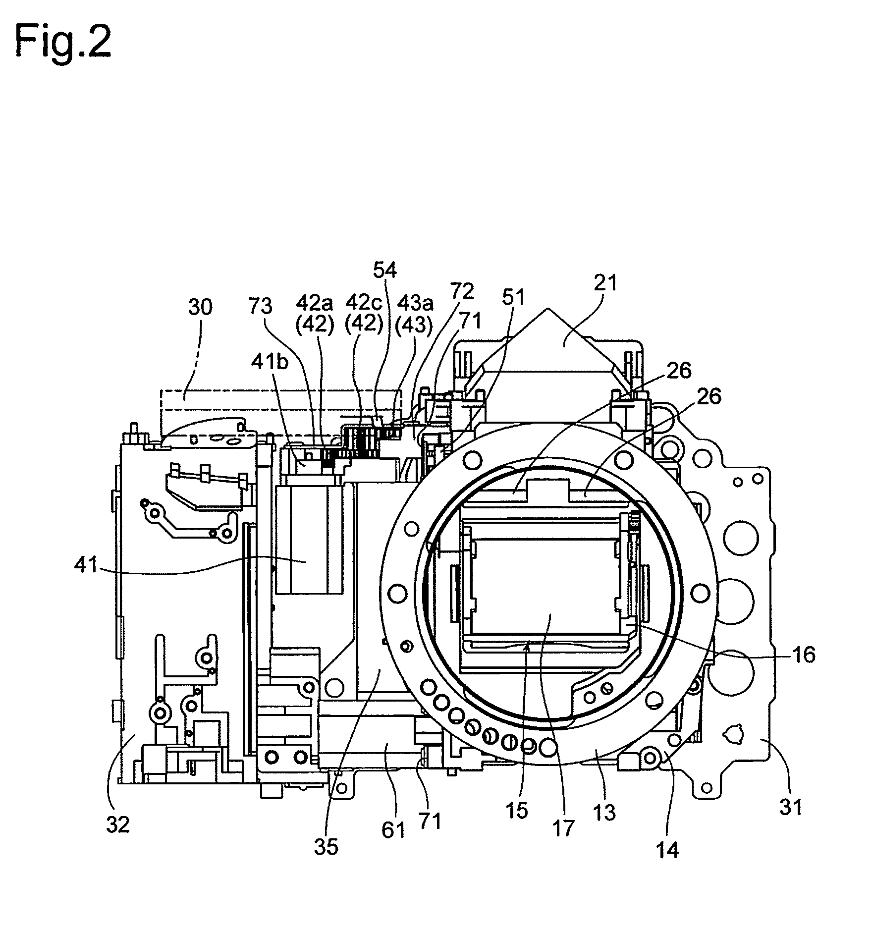 Camera, control apparatus for cam drive mechanism and control method for cam drive mechanism